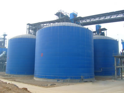 垦利水泥钢板库改造